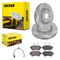 TEXTAR BREMSSCHEIBEN 330mm + BELÄGE HINTEN passend für AUDI Q7 4M Bj. 2015-2019