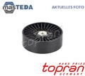 100 327 UMLENKROLLE KEILRIPPENRIEMEN TOPRAN FÜR FORD GALAXY 1.9 TDI 1.9L