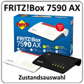 AVM FRITZ!Box 7590 AX v2 | v1 2929 ISDN | Wi-Fi 6 WLAN-Router | Zustandsauswahl