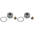 2X SNR RADLAGER-SATZ HINTEN VORNE BEIDSEITIG PASSEND FÜR RENAULT CLIO KANGOO