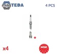 4912 ZÜNDKERZE ZÜNDKERZEN NGK 4PCS FÜR LEXUS CT 200H ZWA10_ 1.8L 73KW