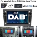 DAB+ Autoradio Carplay Android 14 GPS Navi Für Opel Astra H Corsa D Zafira B DAB