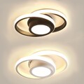 Modern LED Deckenleuchte Decken-Lampe 3-Farbige Dimmbar Wohnzimmer Küche Lampe