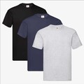 Fruit of the Loom Original T-Shirt 3er Pack | Herren Workwear Plain Staple Tee