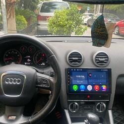 Für Audi A3 8P 2003-2012 Autoradio Android 15 GPS SAT NAVI BT Carplay SWC 2+32GB