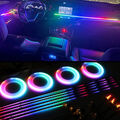 RGB 64 Traumfarbe LED Symphonie Auto Innenraum Umgebungsbeleuchtung Wireless APP Kit