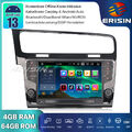 9" 64GB Android 13 Autoradio GPS DAB+CarPlay Wifi RDS DTV DSP TPMS Für VW Golf 7