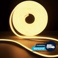 🔆 KSIBNW Neon LED-Streifen Warmweiß 20m IP65 für Außen & Innen