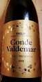 2012 Conde Valdemar Gran Reserva Rioja Spanien