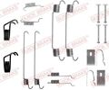 QUICK BRAKE (105-0799) Zubehörsatz Bremsbacken hinten für MAZDA