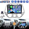 Android 15 Apple Carplay Autoradio GPS NAVI BT  Für Hyundai i20 PB 2008-2012