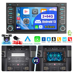 Für VW Touareg 7L Transporter T5 Multivan V Autoradio Android13 GPS NAVI Kam 64G