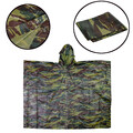 Regenponcho Camouflage Regenumhang Regenschutz Nässeschutz mit Kapuze Regenpocho