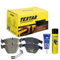 Textar Bremsbelagsatz + Plastilube + Bremsenreiniger,  BMW 5er F07 Hinten + WK