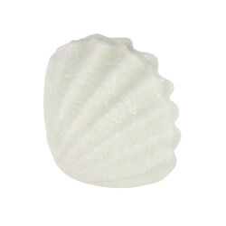 LED Deko Echtwachs Kerze Shelly Muschel weiß RGB Fernbedienung Timer maritim 