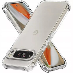 FÜR GOOGLE PIXEL 9 PRO XL - ANTI SHOCK Hülle Cover Back Case Silikonhülle Klar