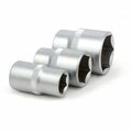 Steckschlüssel Einsatz 1/2 Stecknuss Sechskant Nuss 6 kant 8 mm - 36mm