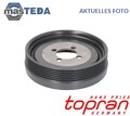 502 870 RIEMENSCHEIBE KURBELWELLE TOPRAN FÜR BMW 3,1,Z4,X3,X1,E46,E90,E87,E81