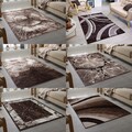 Braun Beige Lang Flur Läufer Teppich Schlafzimmerteppich Küche Weich Teppiche Fußmatte 