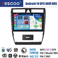 6+128G Für Audi A6 S6 RS6 C5 1997-2004 DAB+ Autoradio Android 14 CarPlay Navi 4G
