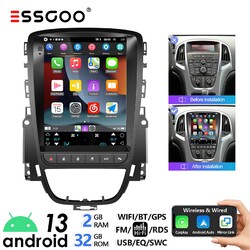 9,7" Android 13 32G Autoradio Carplay GPS Navi BT Für Opel Astra J Buick Excelle