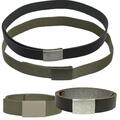 Original BW Hosengürtel – Oliv/Schwarz Ledergürtel, 3 cm breit, 90-150 cm Länge