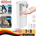 400ML Seifenspender mit Sensor Schaumseifenspender Automatischer Seifenspender