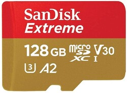 Sandisk Extreme Plus 128Gb Microsdxc U3 Uhd 4K A2 V30 Speicherkarte mit SD-Karte A