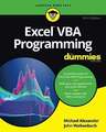 Excel VBA Programming For Dummies 5th Edition (For Dummies (Computer/Tech)) Buch