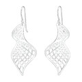 Ohrhaken Ohrhänger Welle 1 Paar Ohrringe aus 925 Sterling Silber