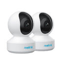 2 Stück Reolink E1 Zoom 5MP PTZ WLAN Überwachungskamera Innen 3X Optischem Zoom