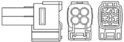 Lambdasonde beheizt 466016355029 MAGNETI MARELLI für SUZUKI FIAT SUBARU