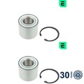 2x Radlagersatz OPTIMAL 952612 2 Radlager Satz links rechts Hinterachse