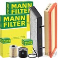 MANN FILTER INSPEKTIONSPAKET passend für RENAULT TRAFIC 2 VIVARO A PRIMASTAR