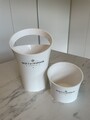 2er Set Moet & Chandon Ice Imperial Eisbehälter Champagner Kühler Aufbewahrung