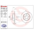 2x Bremsscheibe BREMBO 08.8408.11 passend für AUDI VW