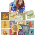 Memospiel Classic Jumbo Holz - Legekartenspiel Gedächtnisspiel Memo Spiel Kinder