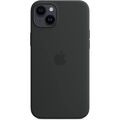 Apple Silikon Case mit MagSafe iPhone 14 Plus Schutzhülle mitternacht Backcover