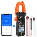 BTMETER Digital-Stromzangen-Multimeter AC DC Zangenmessgerät Zangenamperemeter
