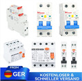 RCBO Leitungsschutzschalter TYP A / TYP B DC/AC Fehlerstromschutzschalter 1-4P