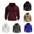 Sweatshirt Kapuzenpullover Sweatjacke Pullover Hoodie Basic Herren Sport