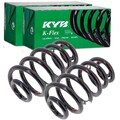 2X KYB K-FLEX FAHRWERKSFEDERN HINTEN PASSEND FÜR AUDI A4 LINKS+RECHTS