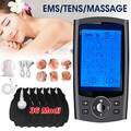 36modi Tens Gerät Reizstromgerät Zweikanal Pulsmassagegerät EMS-Muskelstimulator