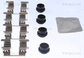 Zubehörsatz Scheibenbremsbelag TRISCAN 8105 241623 für CHEVROLET CRUZE J300 B16