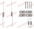 Zubehör Satz Bremsbacken für Isuzu D-Max 2005 -> Hinten Quick Brake 105-0888