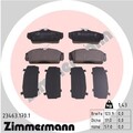 ZIMMERMANN Bremsbelagsatz, Scheibenbremse 23463.170.1 passend für NISSAN