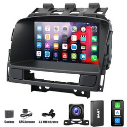 DAB+ Für Opel Astra J 2010-14 Android14 Autoradio KAM Bluetooth Carplay GPS NAVI