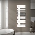 Iron EM Radiator Handtuchheizkörper Heizkörper Badheizkörper Weiß 50x140cm