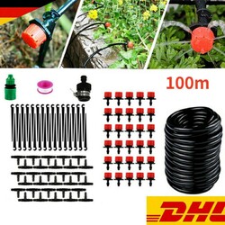 Timer Automatisch Bewässerungssystem Satz Garten Bewässerung Tropfschlauch DE