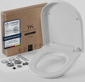 Wilford & Sons PREMIUM Toilettendeckel D-Form - WC Sitz mit Absenkautomatik